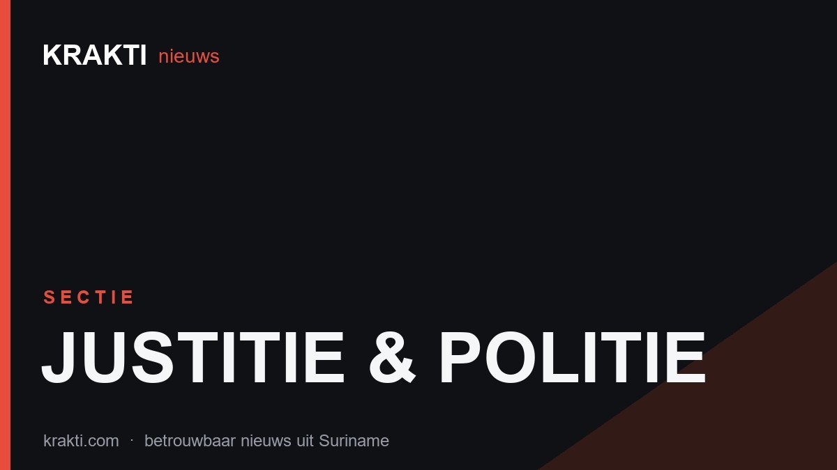 Justitie & Politie — sectiebanner Krakti