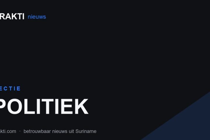 Politiek — sectiebanner Krakti