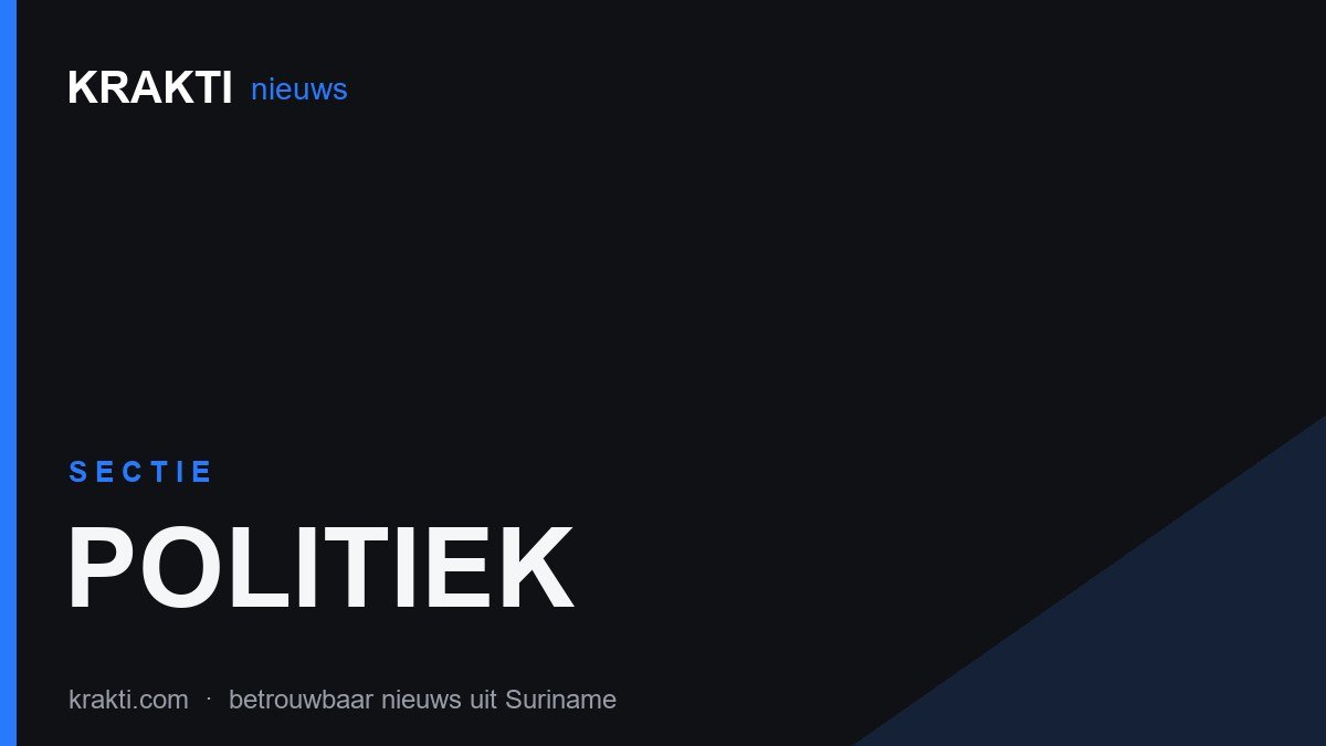 Politiek — sectiebanner Krakti